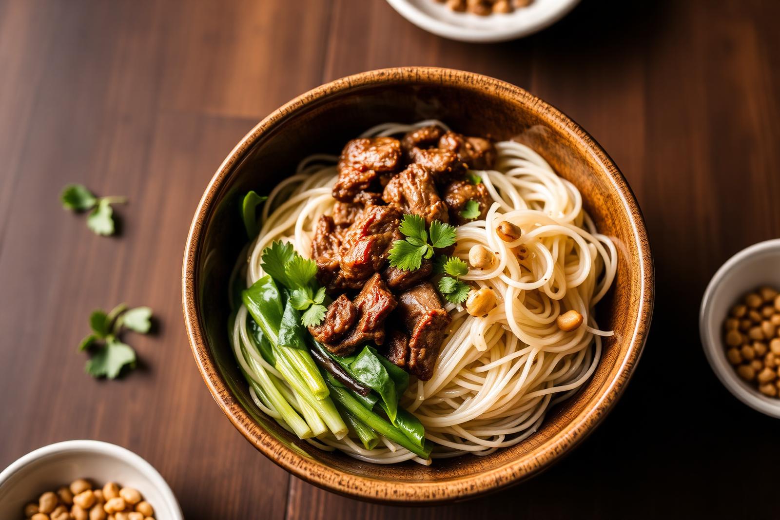 Món bún bò Nam Bộ